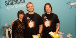 Antony Lapierre et Emmeraude Tanguay, Prix FPPU aux Expo-sciences 2019