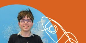 Éliam Lacroix, boursier FPPU aux Expo-sciences 2024.