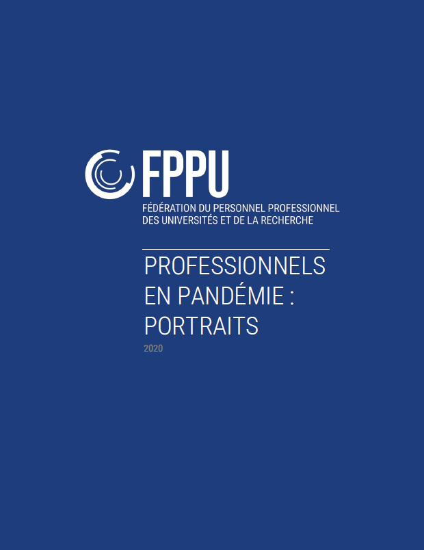 Professionnels en pandémie : portraits